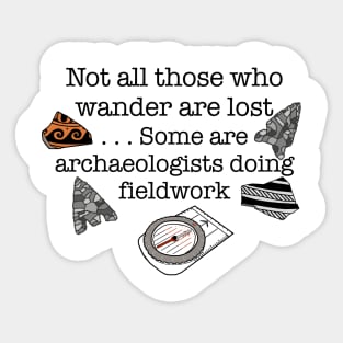 Lost Archaeologists Sticker